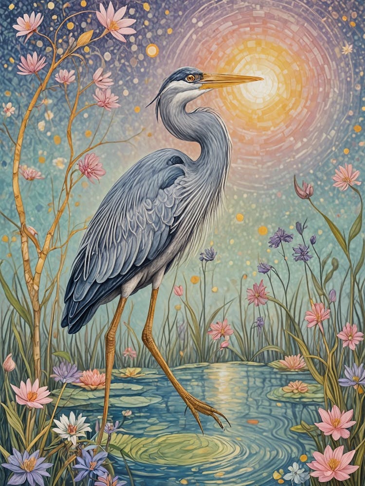 Blue Heron no4