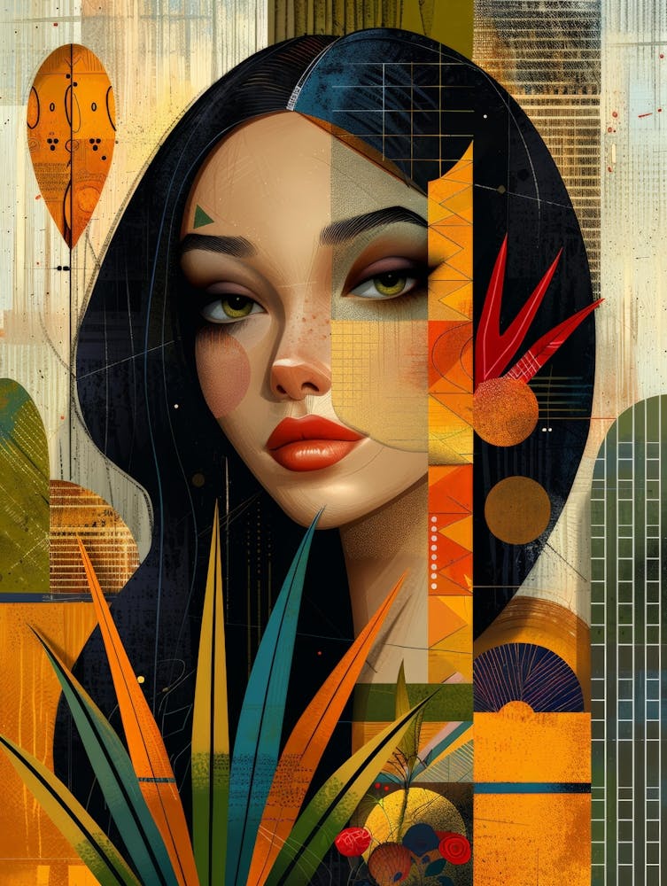 Abstract Of A Woman 28