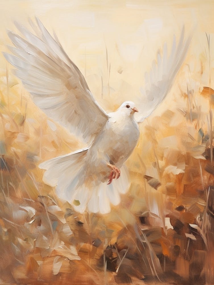 Bird Painting Dove 2