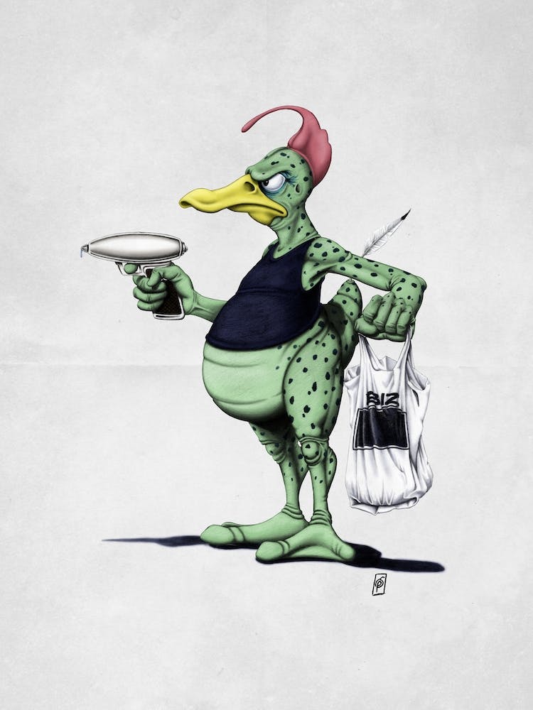 Space Duck (Wordless)