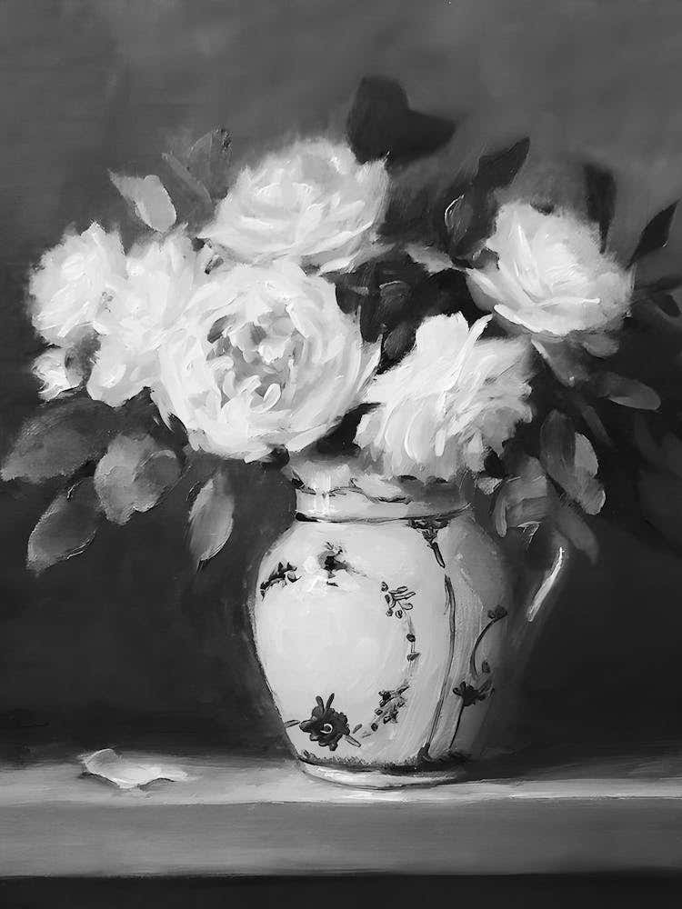 Roses In A Vase 6