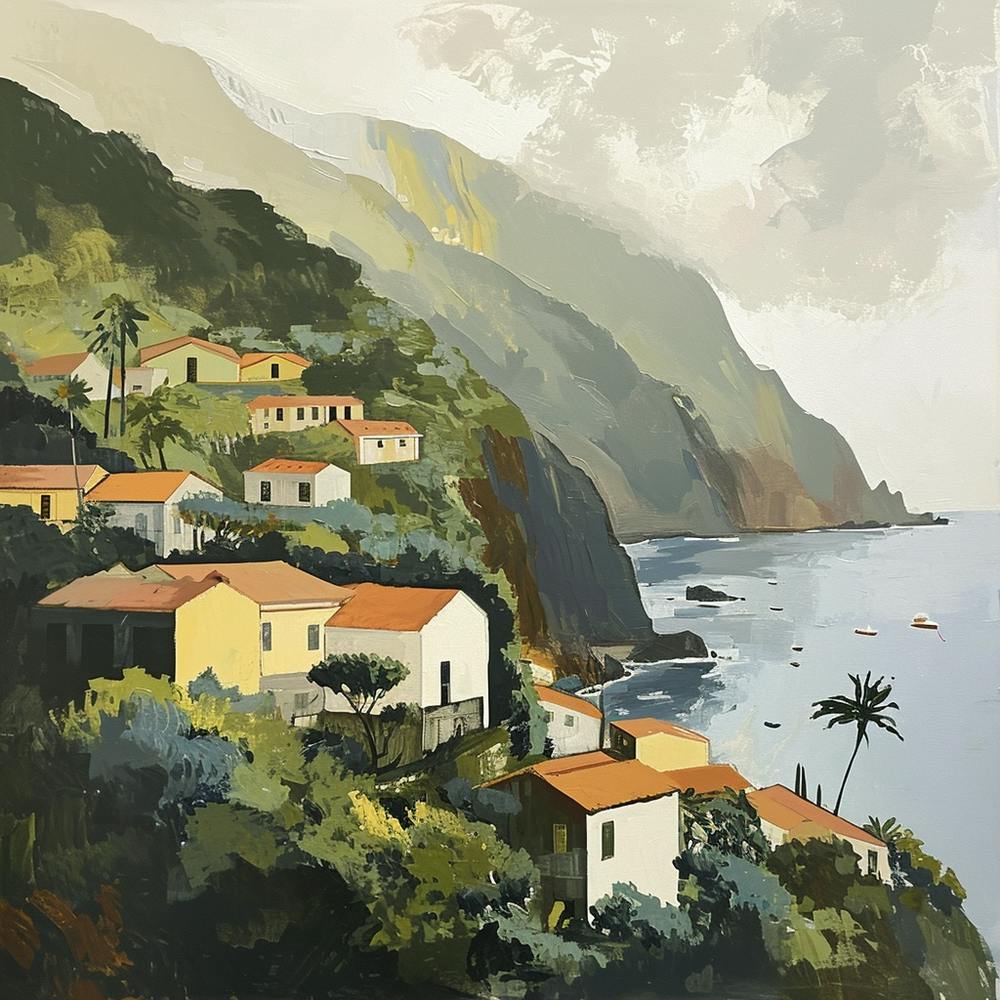 Misty Madeira - expressionism 1