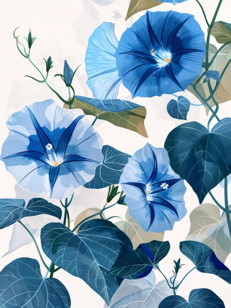 Blue Morning Glory 2