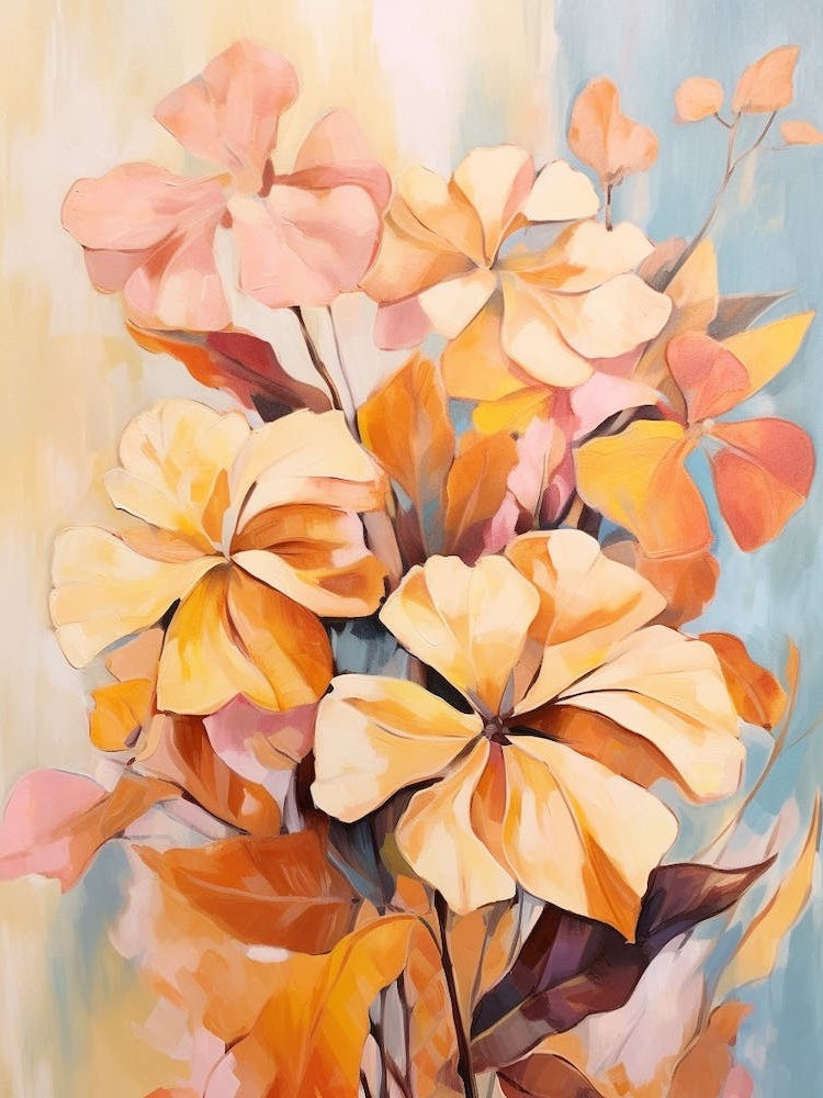 Fall Flower Painting Lantana 1