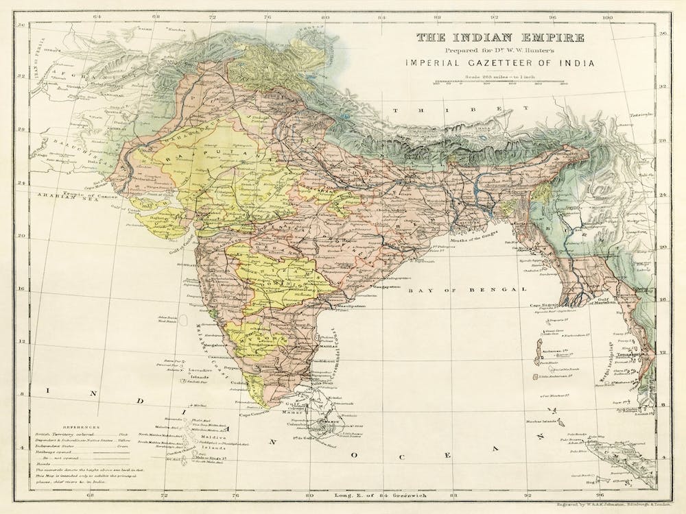Second Edition Of The Imperial Gazetteer Of India (1885)