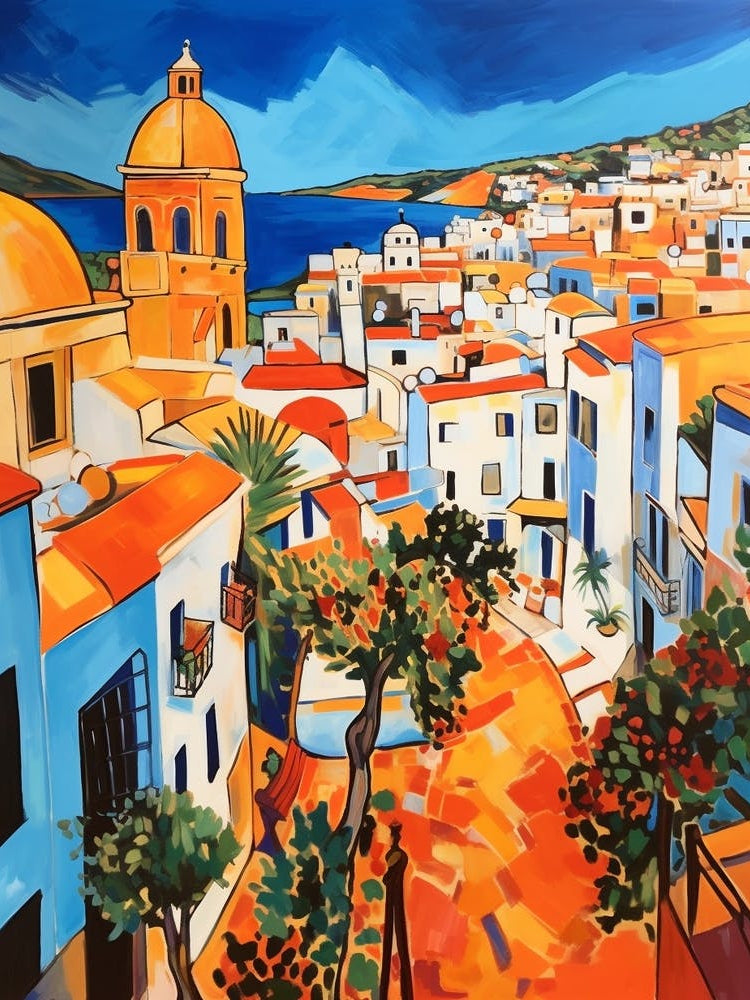 Cadiz Spain 1 Fauvist Painting