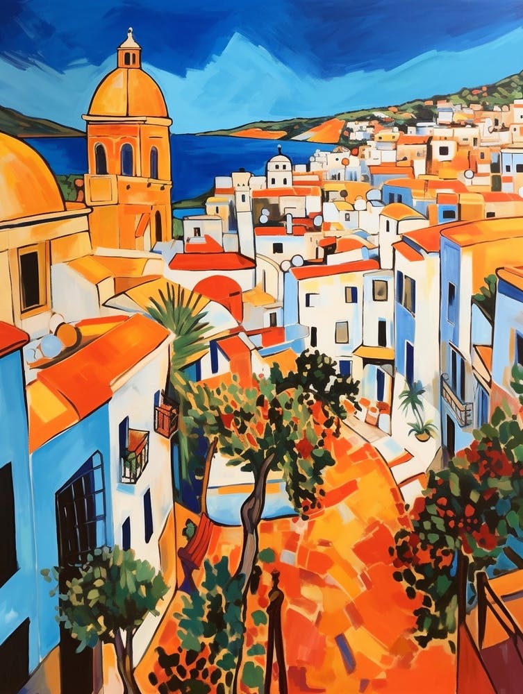 Cadiz Spain 1 Fauvist Painting