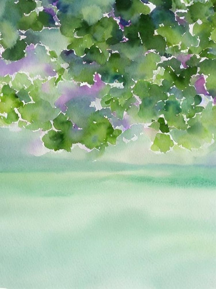 Sea Lettuce Storybook Watercolour
