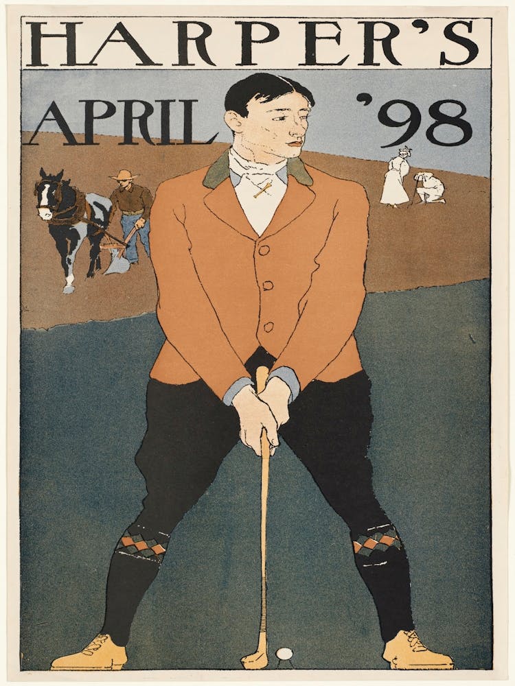 Harper's April 98, Edward Penfield