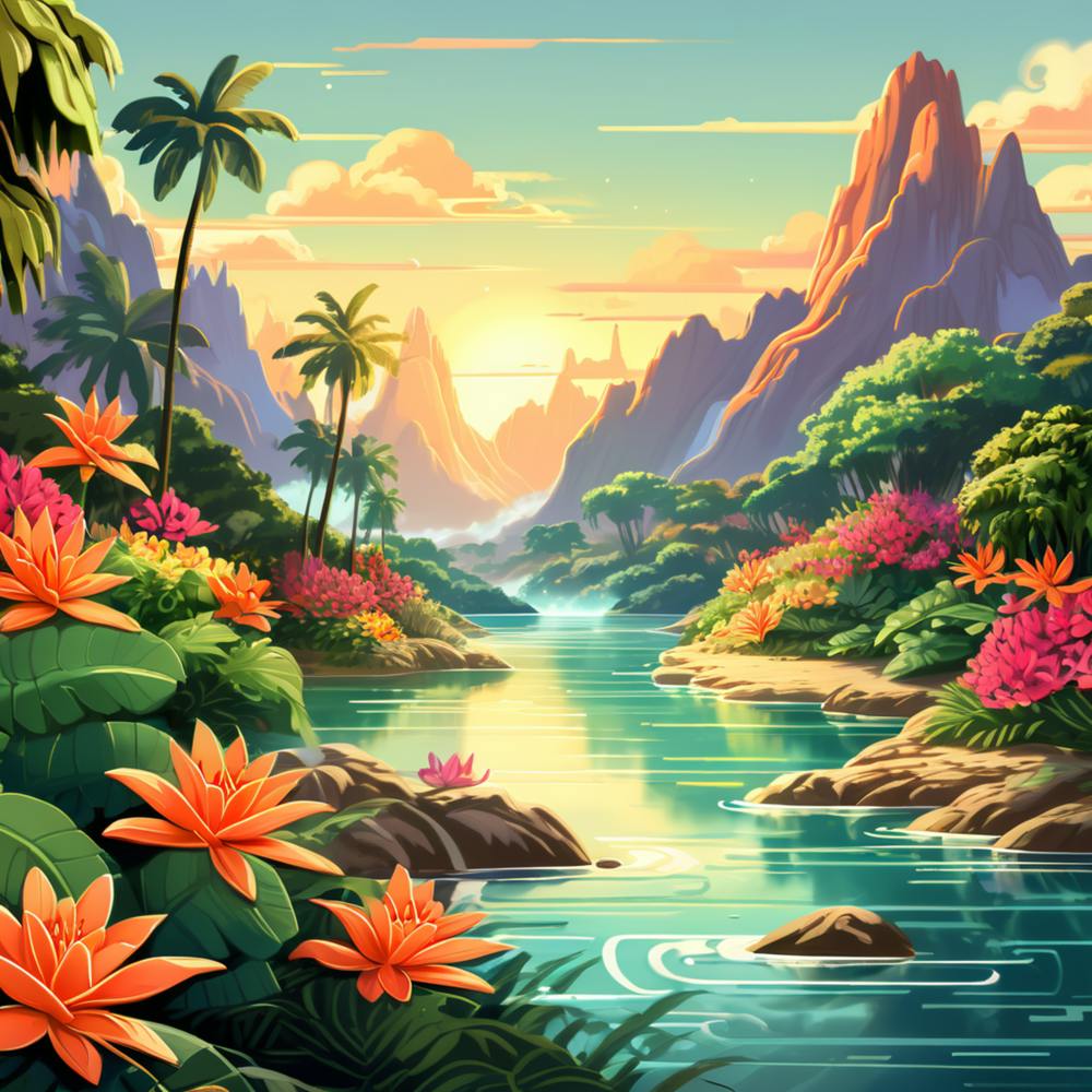 Tropical Landscape 1