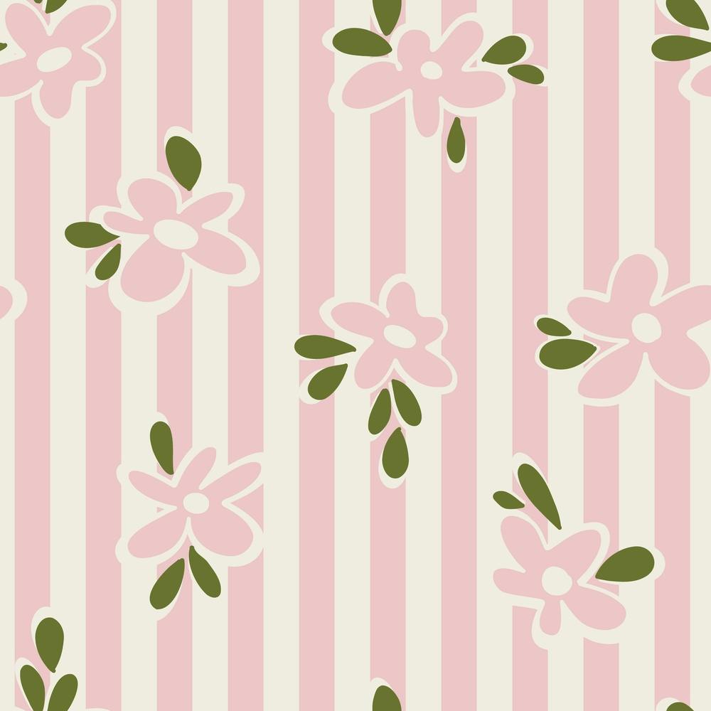 Shabby Flowers Pink