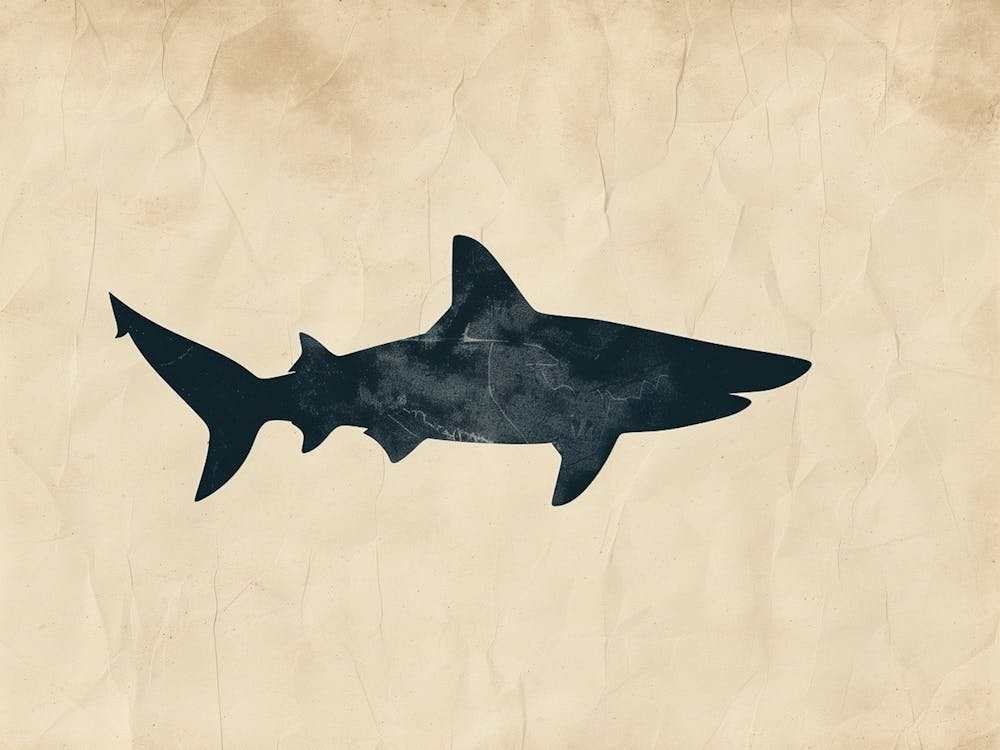 Port Jackson Shark Silhouette 2