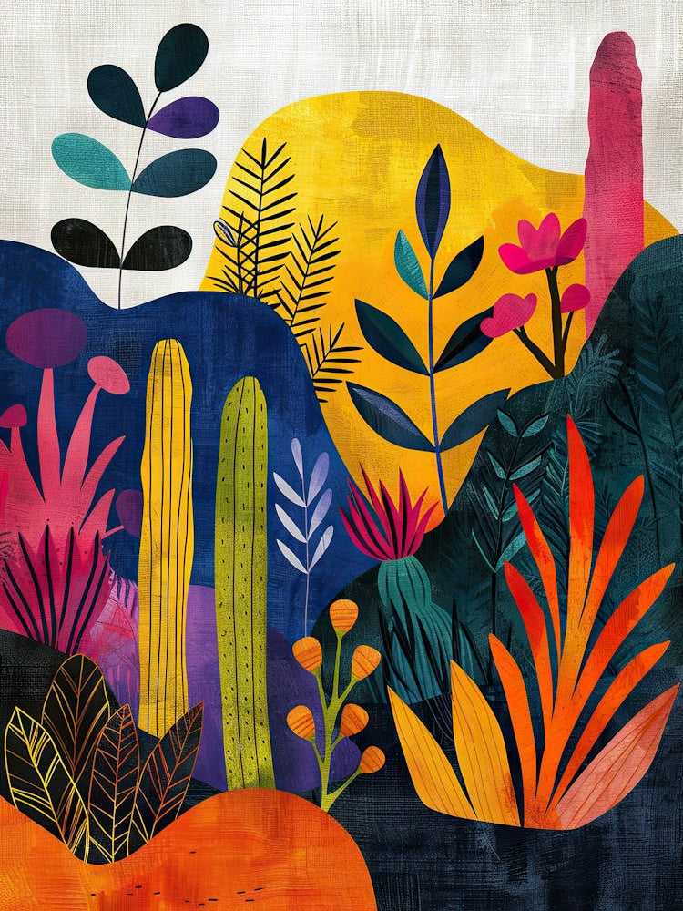 Prismatic Flow Matisse Style