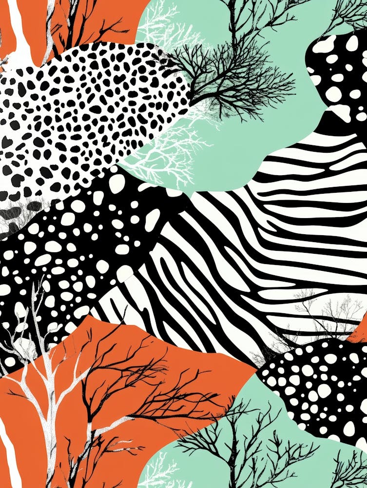 Abstract Botanical Pattern 4