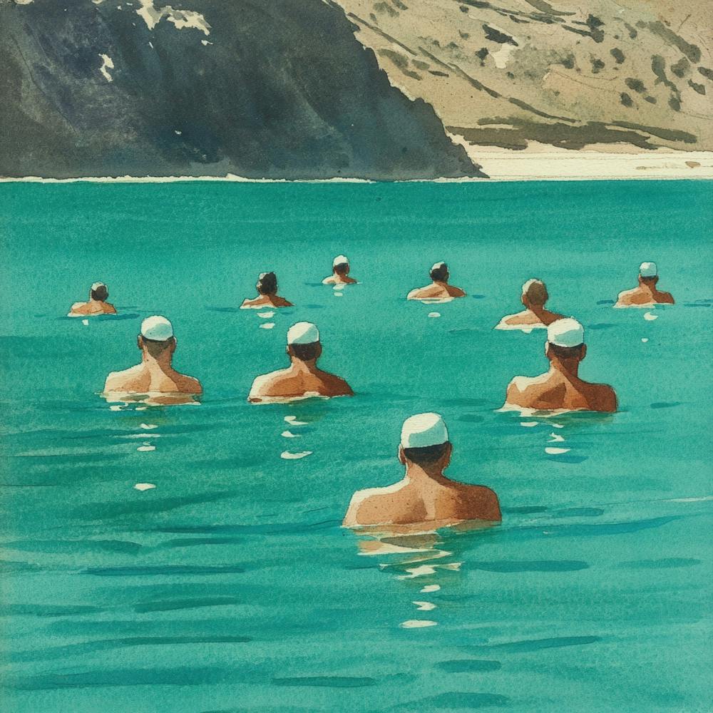 Swimming In The Ocean