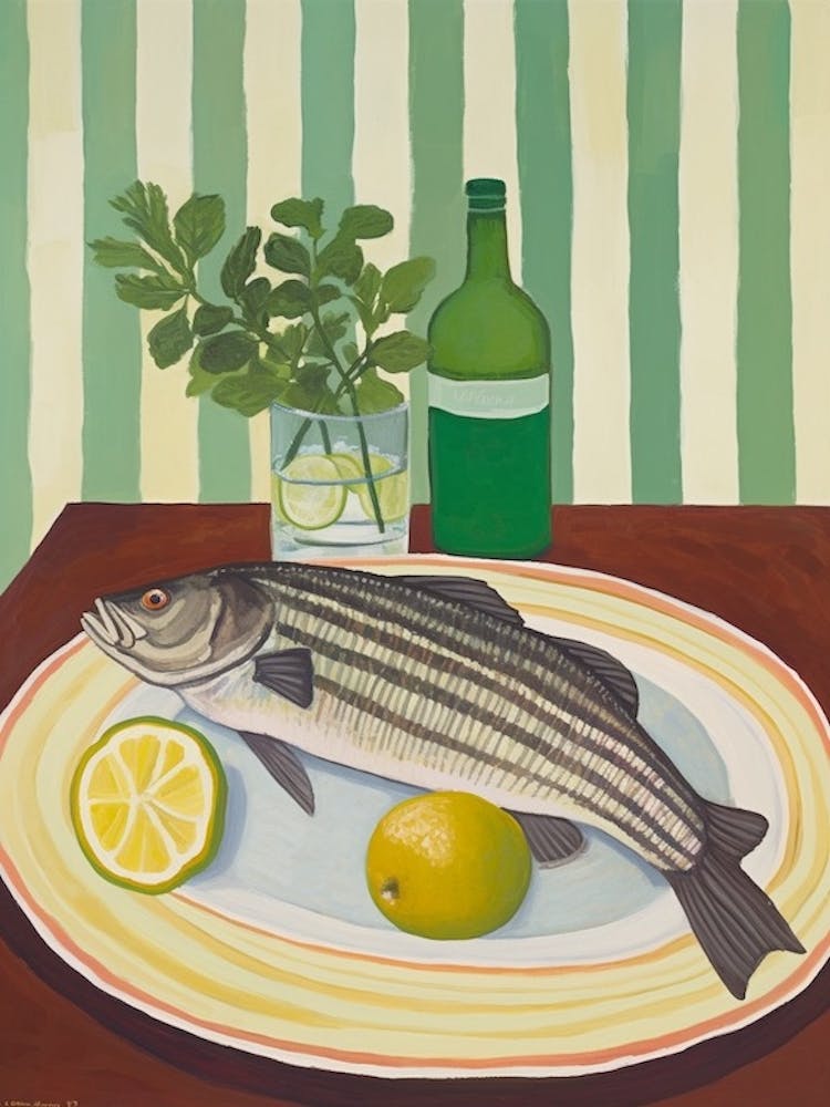 Barramundi Italian Still Life Painting