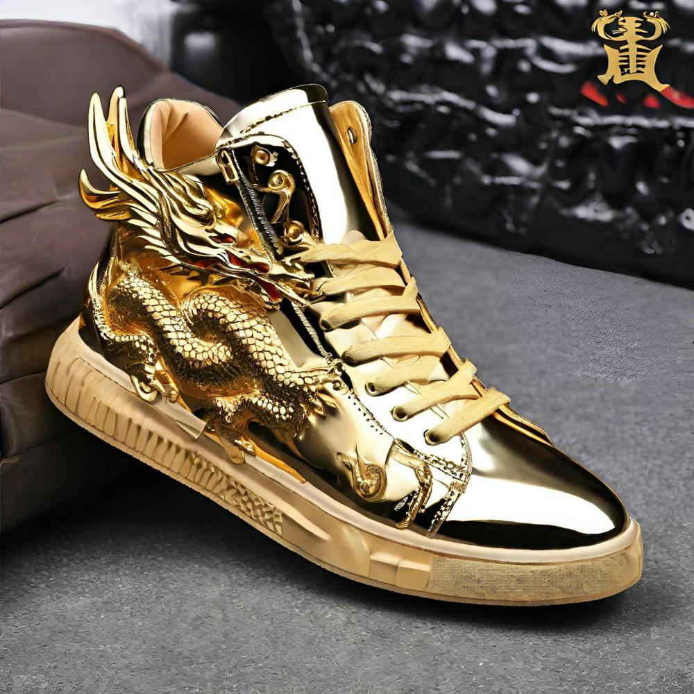 Golden Dragon Sneakers 1