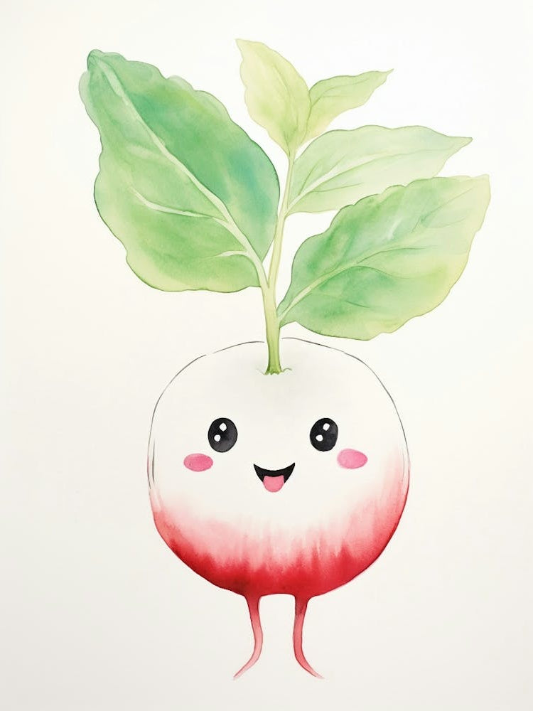 Friendly Kids Radish 1