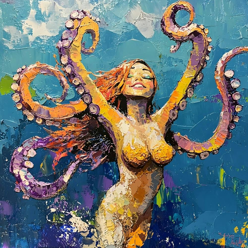 Moderner Oktopus 2