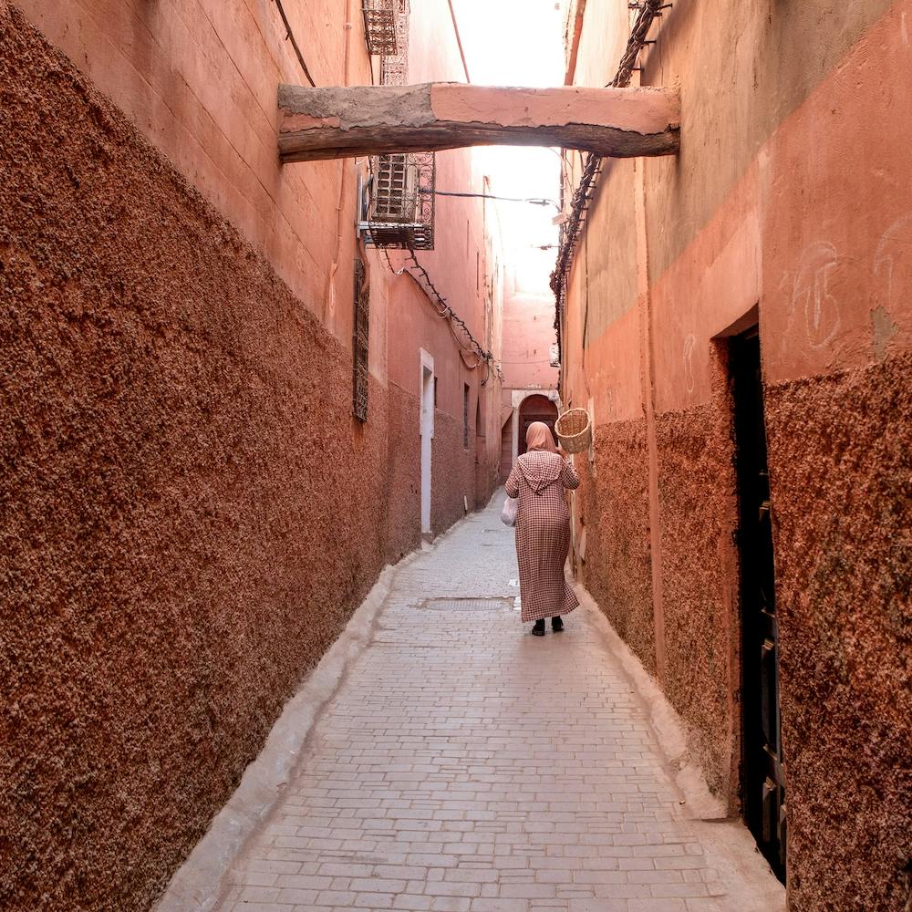 Moroccan Street 3 Square