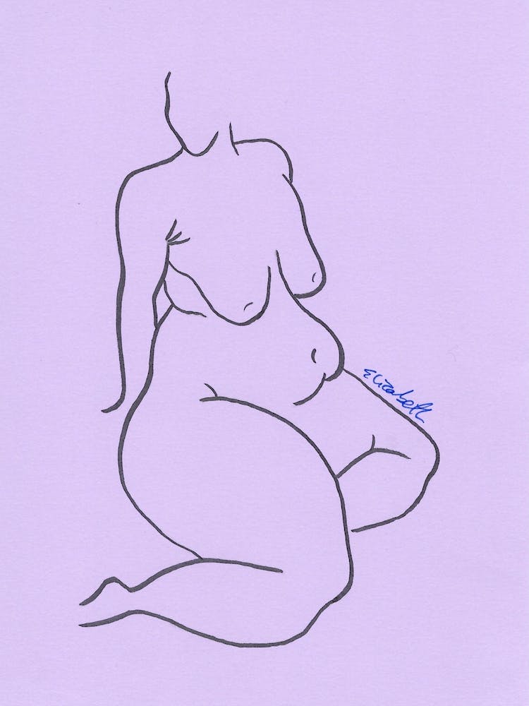 Claire, Nude Portrait