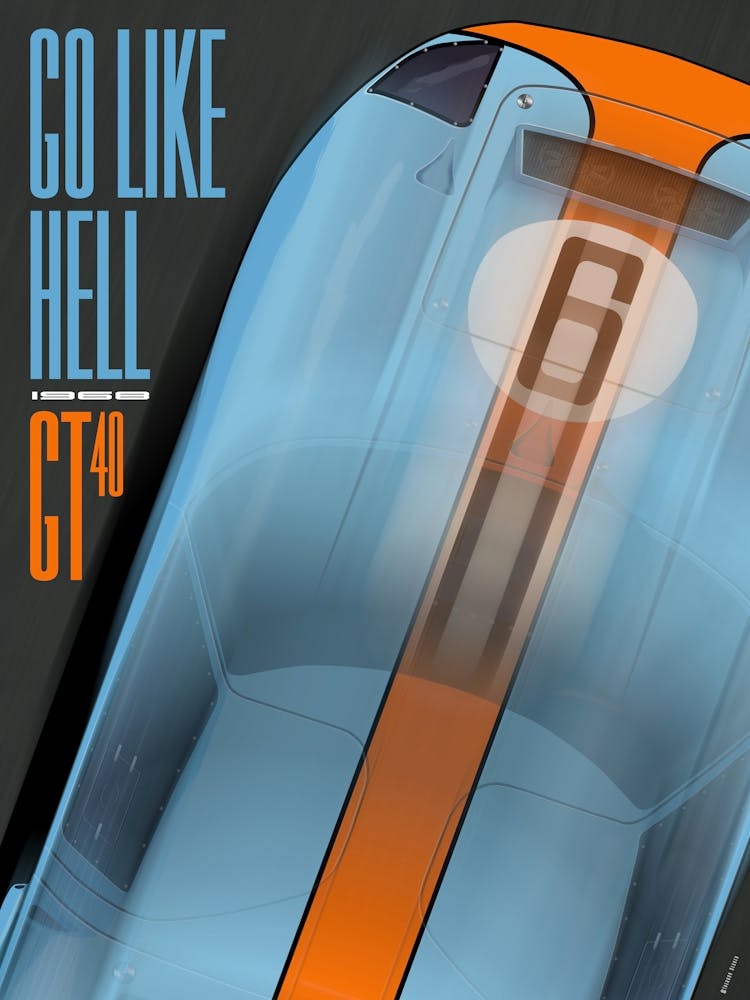 Go Like Hell, Ford Gt40 1968