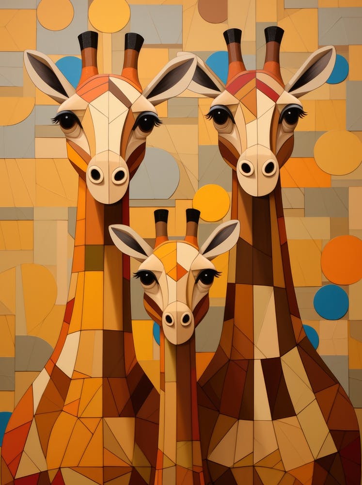 Geometric Giraffes 1