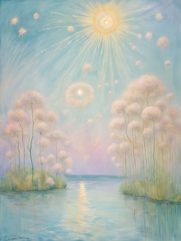 Sunrise Over The Water