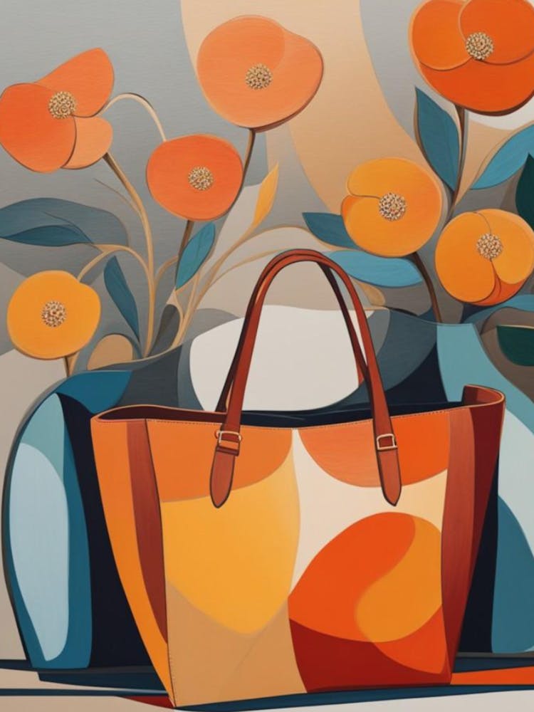 Purse With Flowers