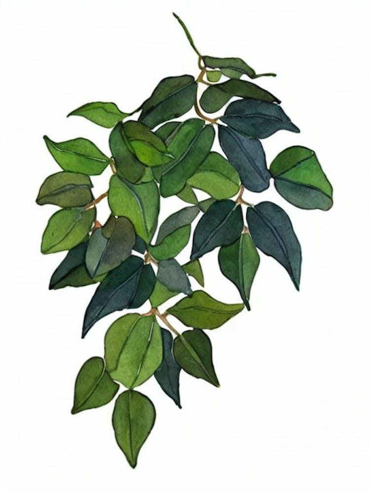 Efeu (Hedera Helix) Aquarell