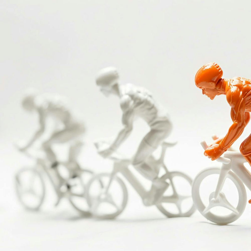 Group Of Cyclists