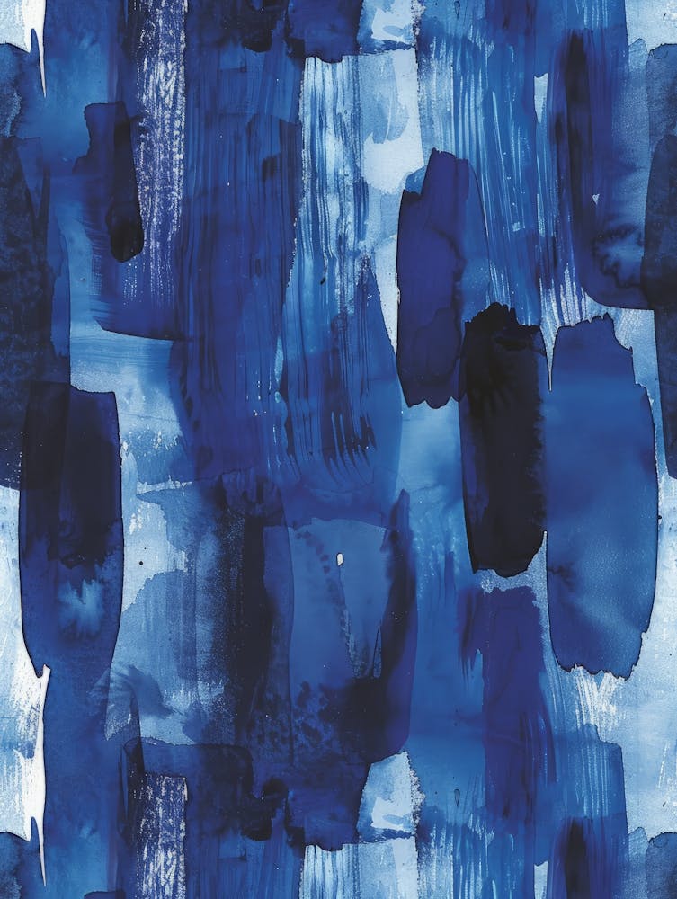 Blue Abstract Painting 2
