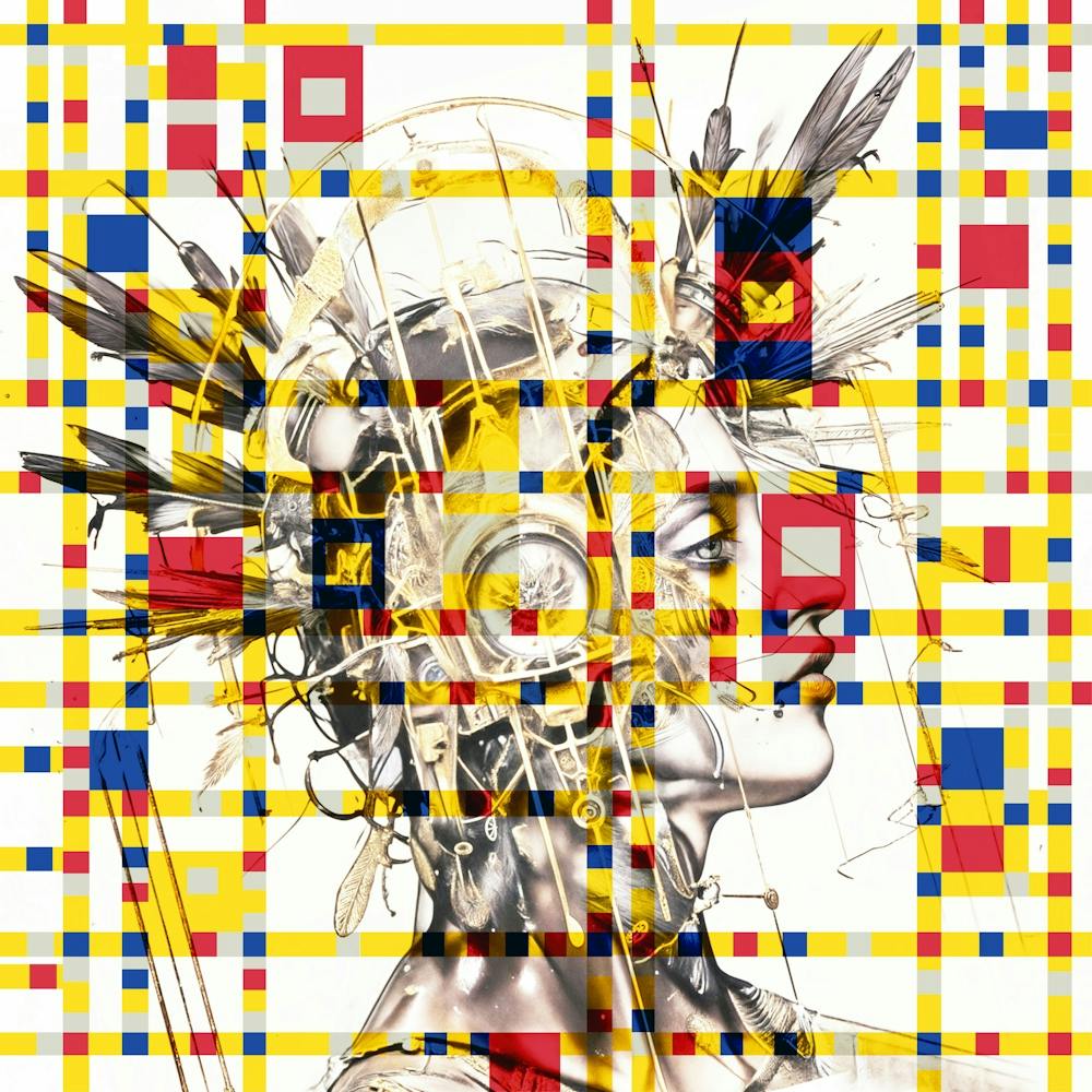 Mondrian Warrior 1