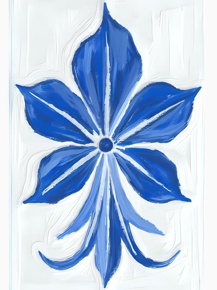 Blaue Blume 6
