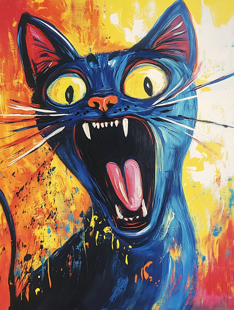 Fantastic Screaming Cat 9