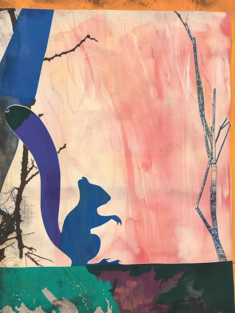 Chipmunk 4 Cut Out Collage