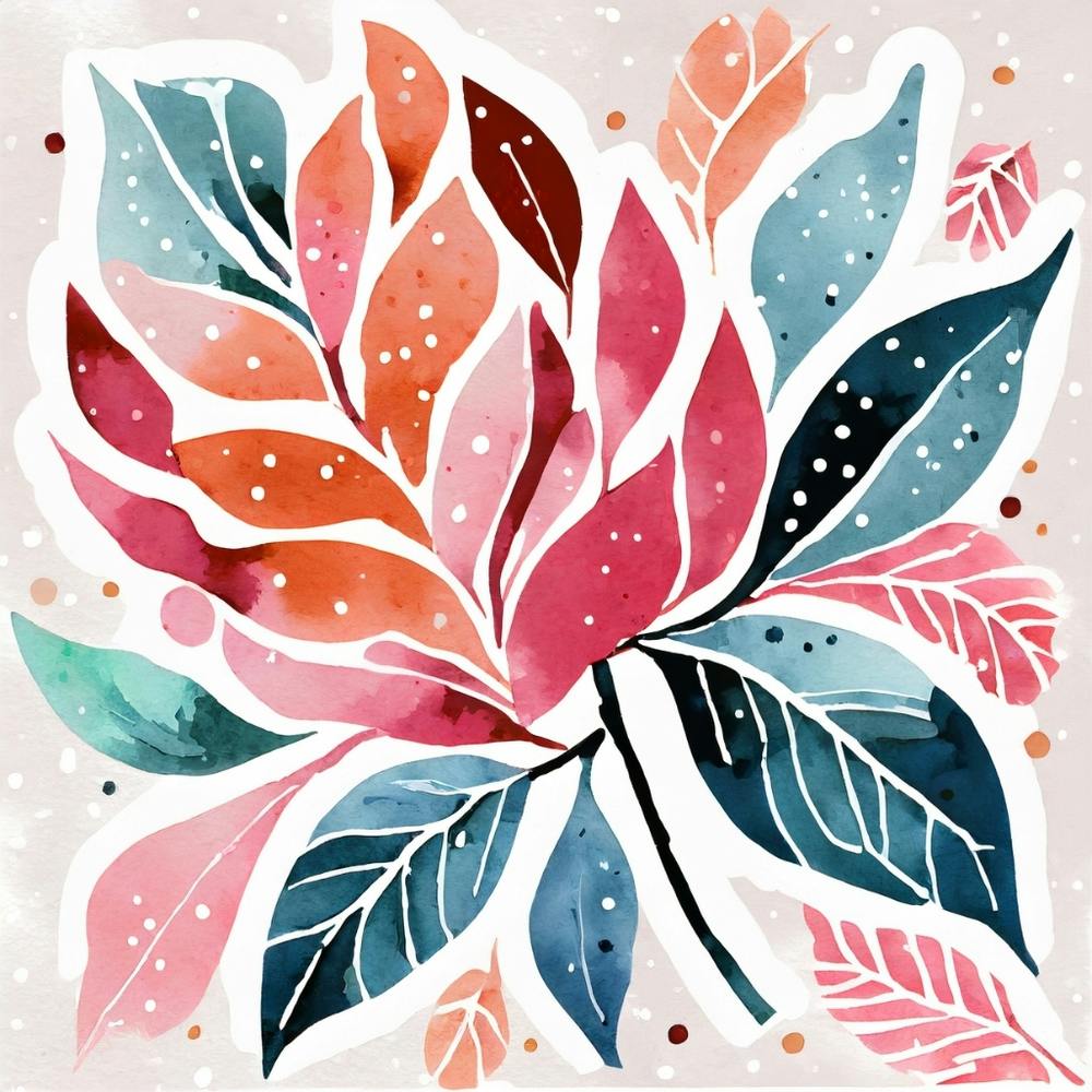 Botanical Flowers Framed