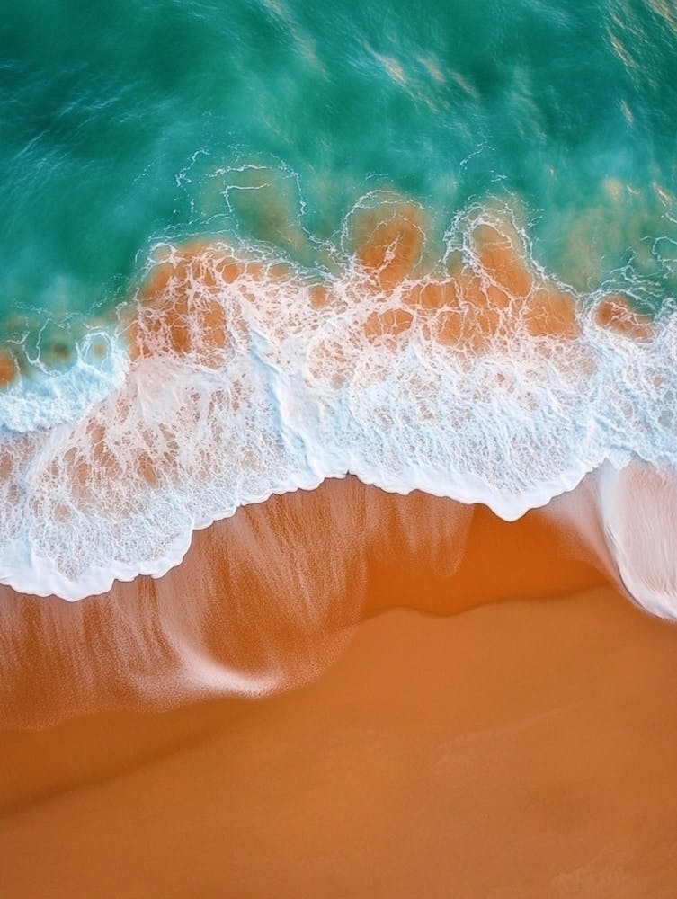Luftaufnahme eines Strandes 22