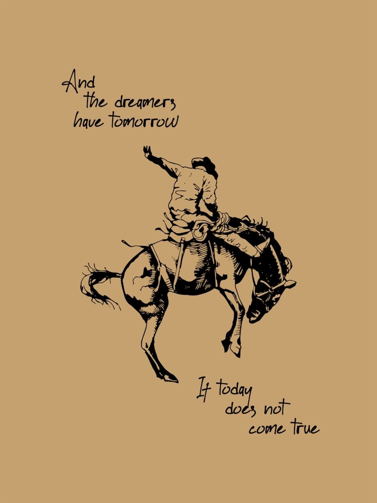 Western Rodeo Quote Printable Poster, Cowboy Wall Art, Cowgirl Decor, Retro Print, Farmhouse Gift for Husband