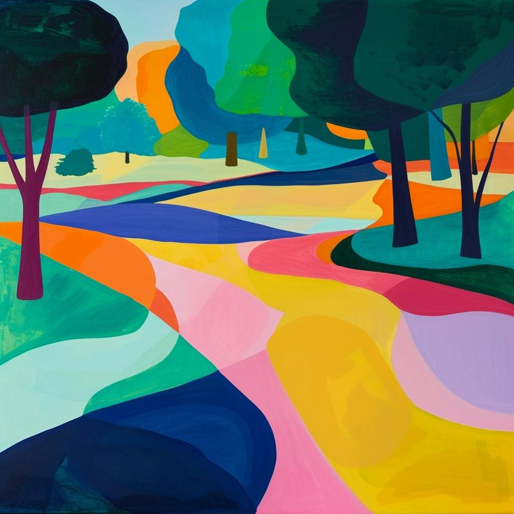 Abstract Park Collection Ibirapuera Park Sao Paulo 4