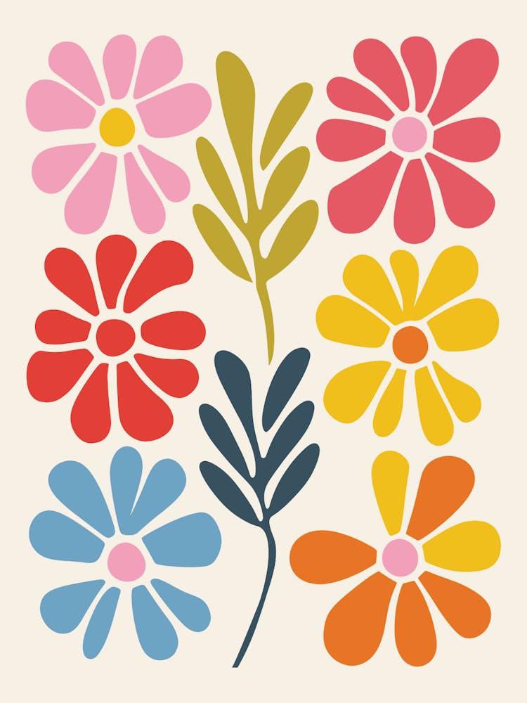 Flowers And Leaves 1