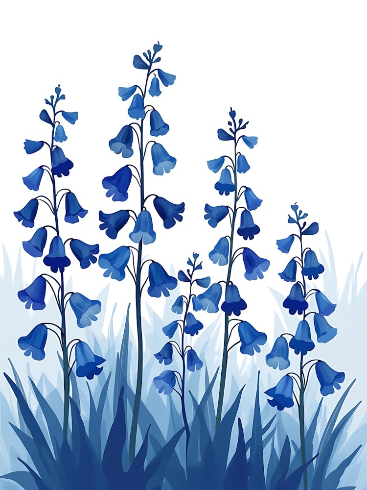 Graceful Botanical Silhouette For Elegant Walls