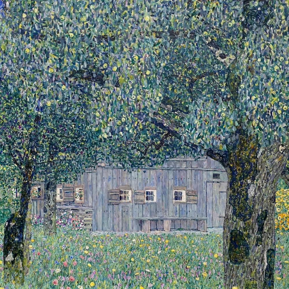 Farmhouse In Upper Austria, Gustav Klimt