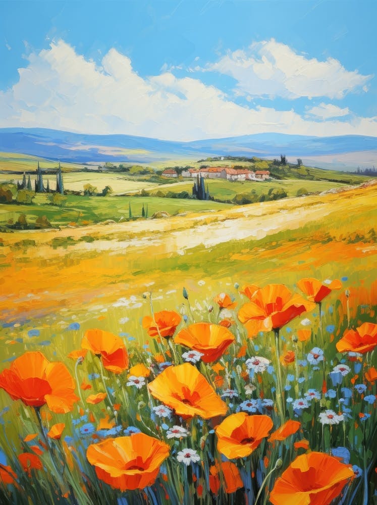 Poppies In The Meadow 5
