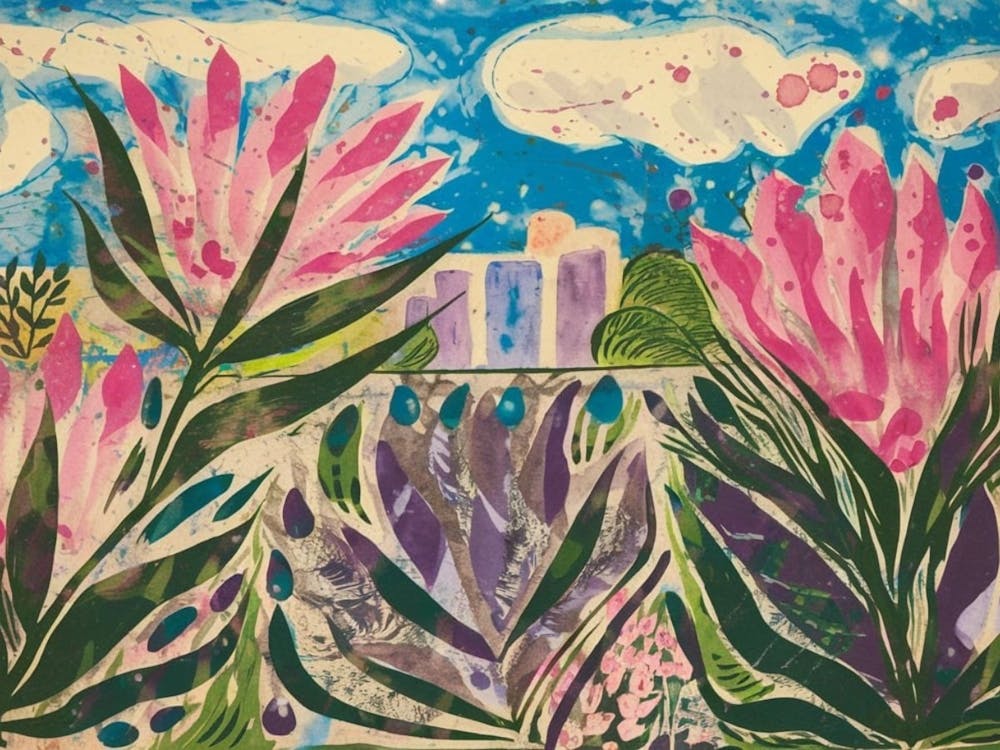 Pink Flowers 1