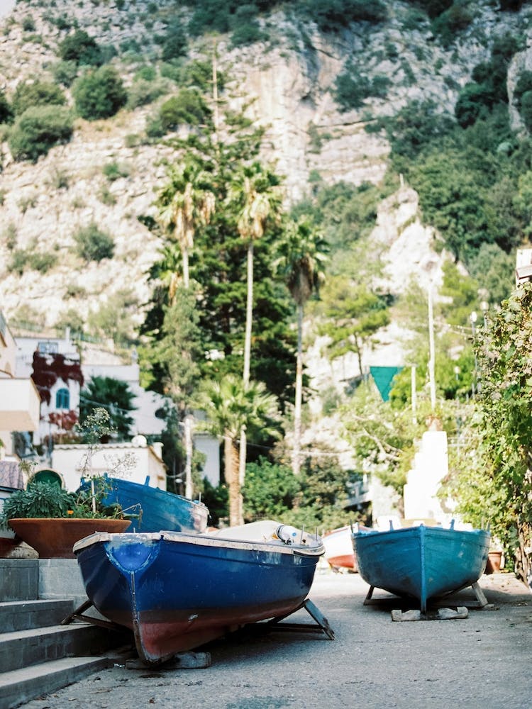 Boats On The Amalfi Coast