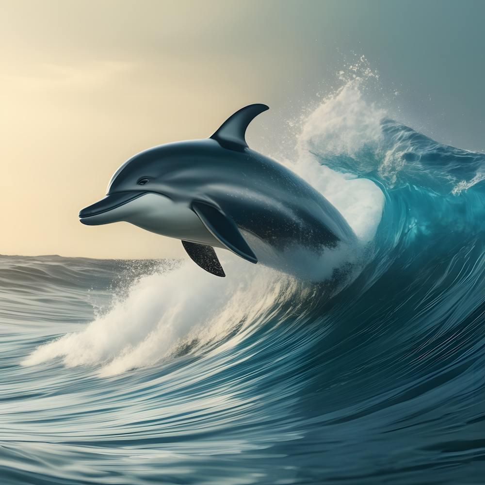 Dolphin In The Ocean