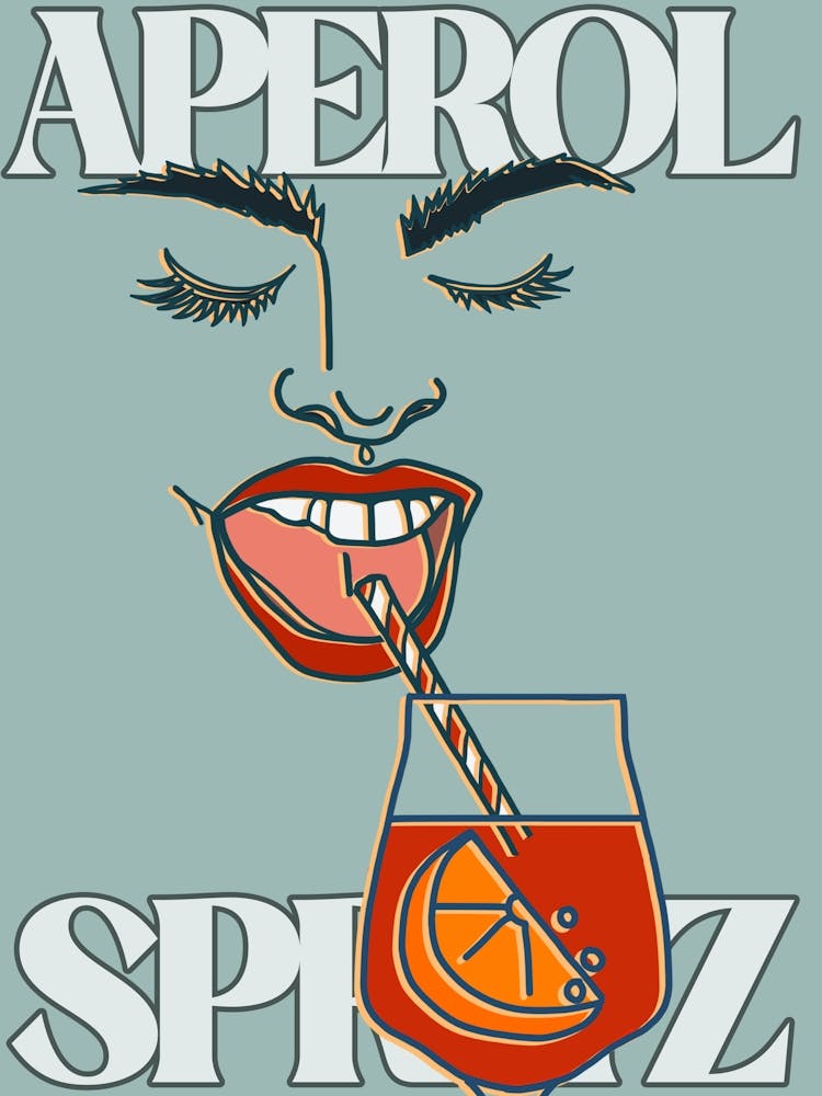 Aperol Spritz Lady