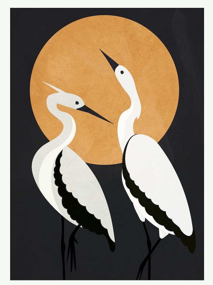 Two Abstract Birds I