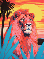 Lion In The Sunset Colour Pop 3